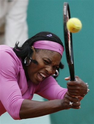 serena williams pink suite. Theme, by Serena Williams