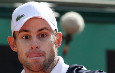 is andy roddick bald. Fifty to queue andy oct These