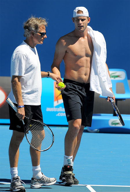 andy roddick shirtless. More: More pics of from his