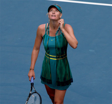 maria sharapova tennis dress. Here#39;s what Maria Sharapova